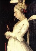 HOLBEIN, Hans the Younger Darmstadt Madonna (detail) sf Germany oil painting artist